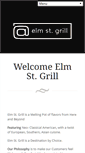 Mobile Screenshot of elmstgrill.com